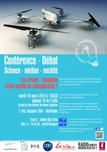 Affiche conférence drones
