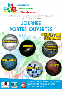 Flyer des portes ouvertes du 14 juin 2014