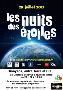 Les Nuits des étoiles 2017