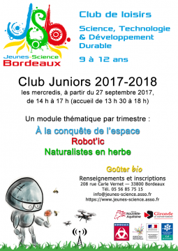 Affiche Club Juniors 2017–2018